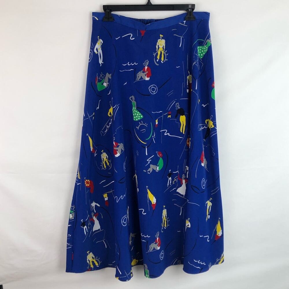 Vintage Koret Maxi Water & Sailing Skirt
